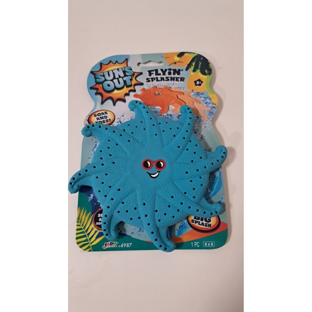 Sun's Out Flyin' Splasher Pool Toy - Blue  New In Original Packaging